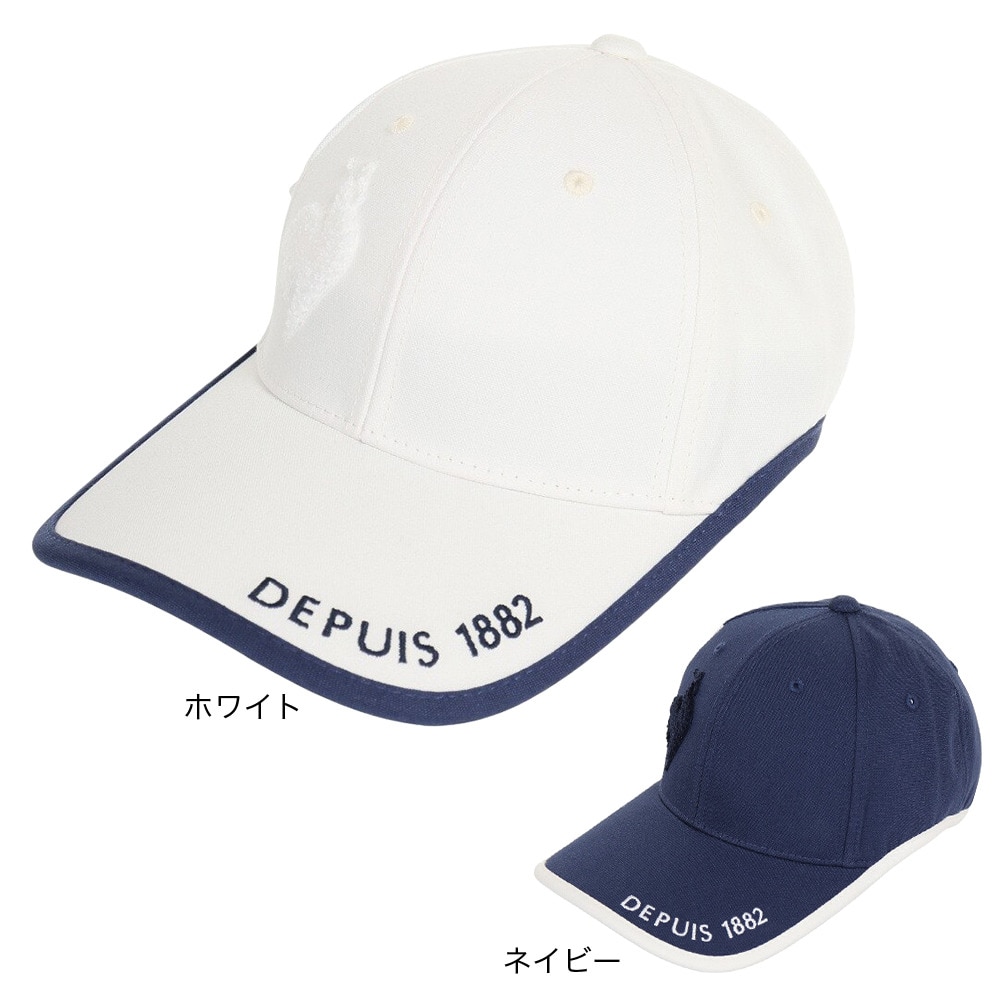 ルコックゴルフ（レディース）ゴルフ はっ水キャップ QGCUJC00W NV00