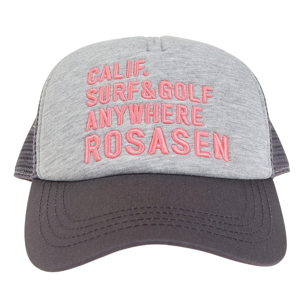 ROSASEN（レディース）ゴルフ レディース 配色メッシュキャップ 046-58265-012