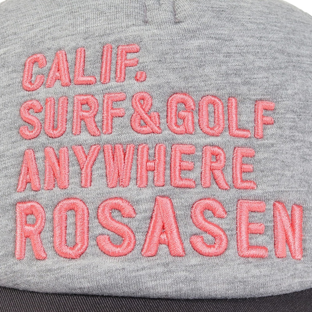 ROSASEN（レディース）ゴルフ レディース 配色メッシュキャップ 046-58265-012