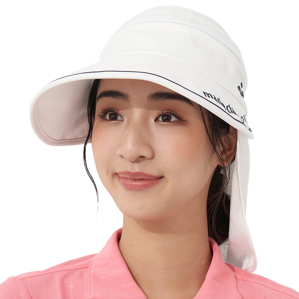 マリ・クレール スポール｜マリ・クレール スポール（marie claire sport）（レディース）ゴルフ 6WAY UVキャップ 713926  -WT ゴルフ用品はヴィクトリアゴルフ