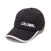 キャロウェイ（CALLAWAY）（レディース）ゴルフ 吸汗 速乾 ロゴプリントキャップ C23191200-1010