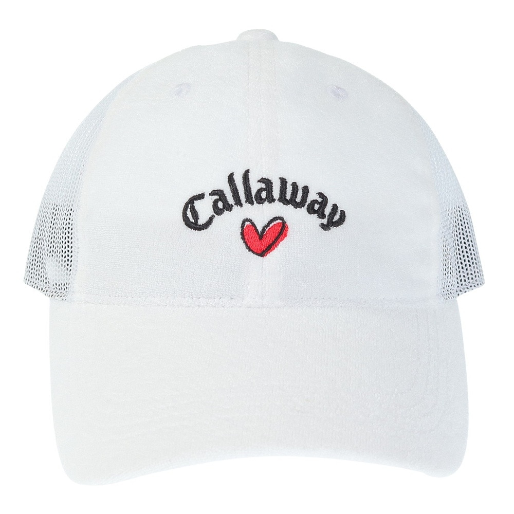 キャロウェイ（CALLAWAY）（レディース）ゴルフ ポニーテールキャップ ラブキャロウェイ 帽子 メッシュ C23191208-1030