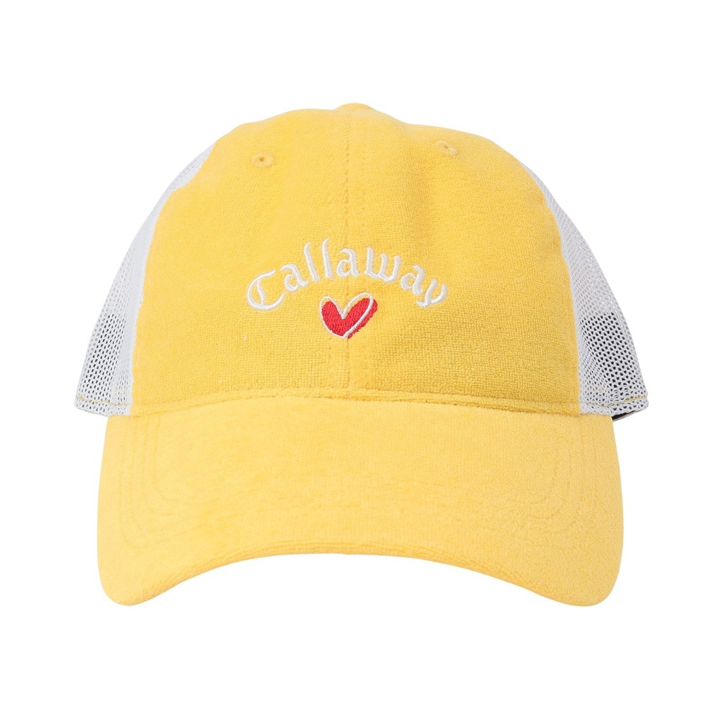 キャロウェイ（CALLAWAY）（レディース）ゴルフ 吸汗速乾 ポニーテールキャップ ラブキャロウェイ 帽子 メッシュ C23191208-1060
