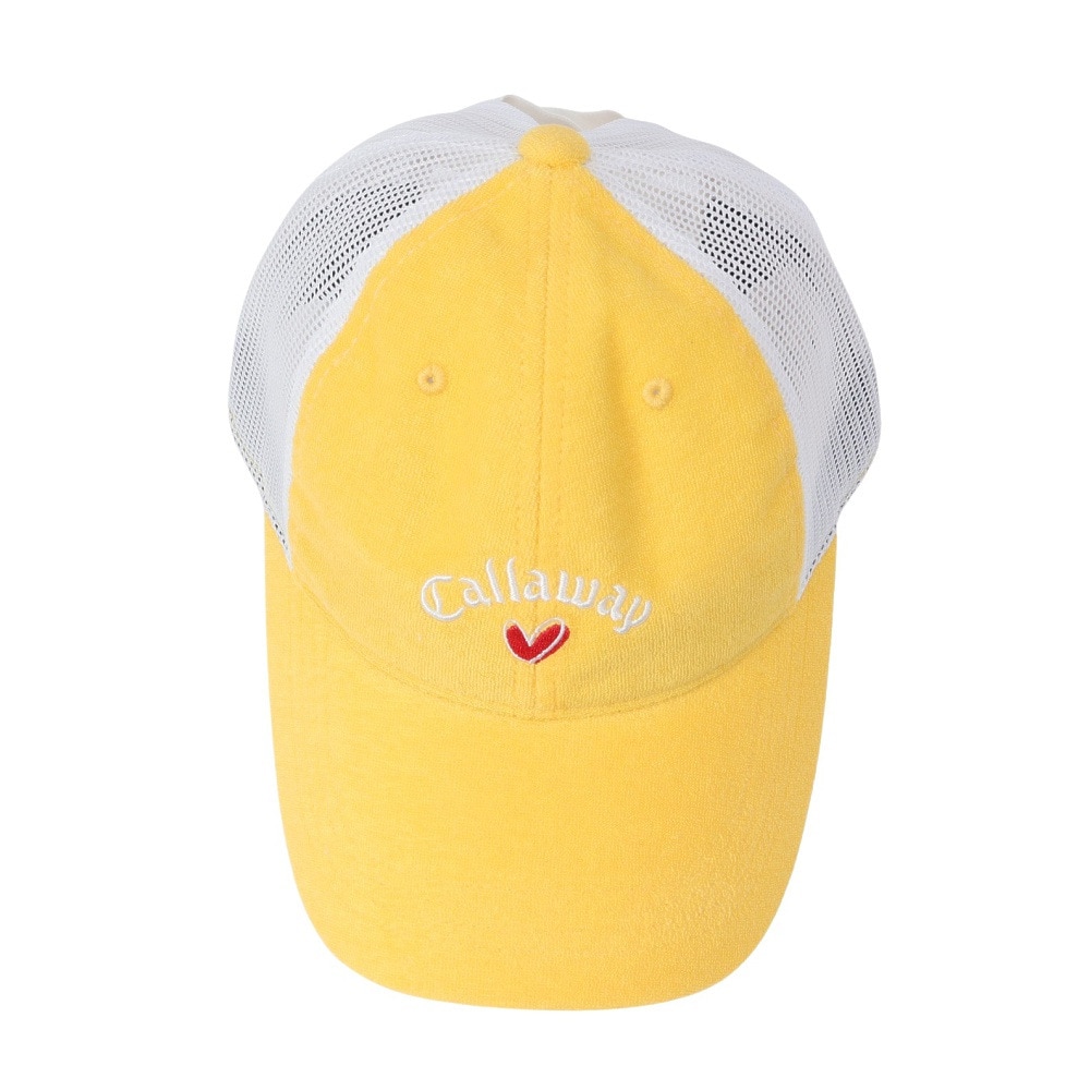 キャロウェイ（CALLAWAY）（レディース）ゴルフ 吸汗速乾 ポニーテールキャップ ラブキャロウェイ 帽子 メッシュ C23191208-1060