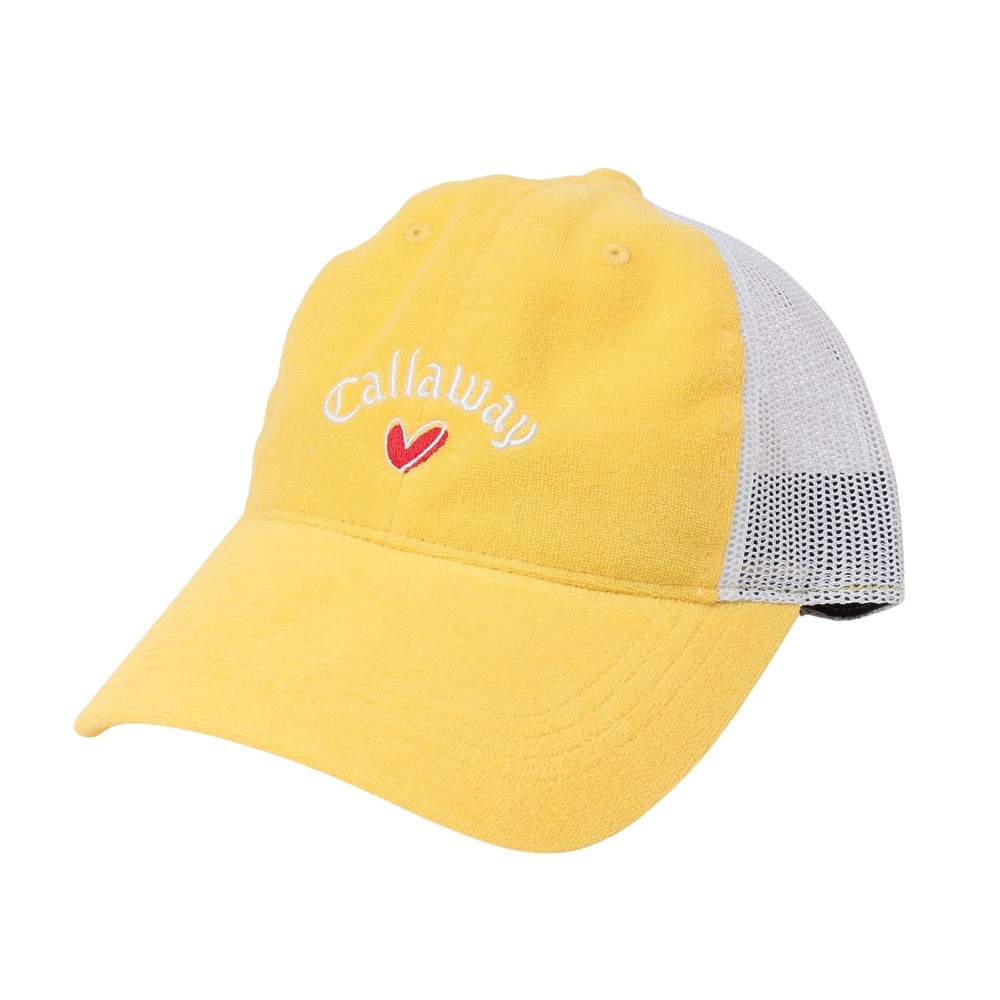 キャロウェイ（CALLAWAY）（レディース）ゴルフ 吸汗速乾 ポニーテールキャップ ラブキャロウェイ 帽子 メッシュ C23191208-1060