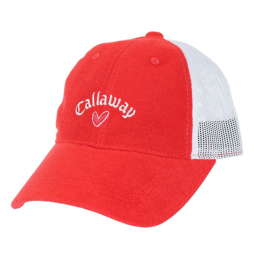 キャロウェイ（CALLAWAY）（レディース）ゴルフ ポニーテールキャップ ラブキャロウェイ 帽子 メッシュ C23191208-1100