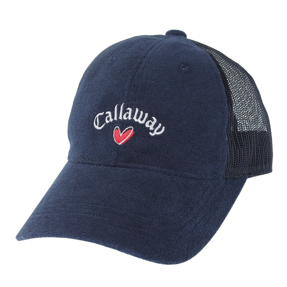 キャロウェイ（CALLAWAY）（レディース）ゴルフ ポニーテールキャップ ラブキャロウェイ 帽子 メッシュ C23191208-1120