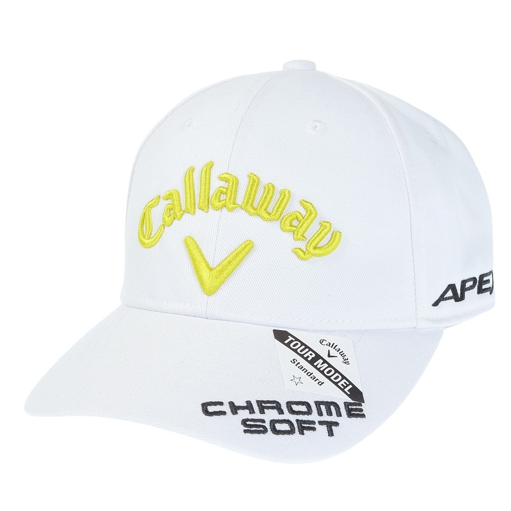 キャロウェイ（CALLAWAY）（レディース）ゴルフ 吸汗 速乾 軽量 TOUR TW キャップ JM C23990200-1032