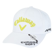 キャロウェイ（CALLAWAY）（レディース）ゴルフ 吸汗 速乾 軽量 TOUR TW キャップ JM C23990200-1032