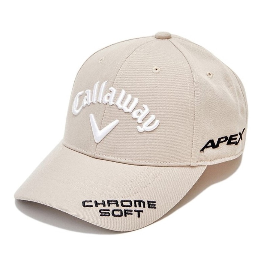 キャロウェイ（CALLAWAY）（レディース）ゴルフ 吸汗 速乾 軽量 TOUR TW キャップ JM C23990200-1040