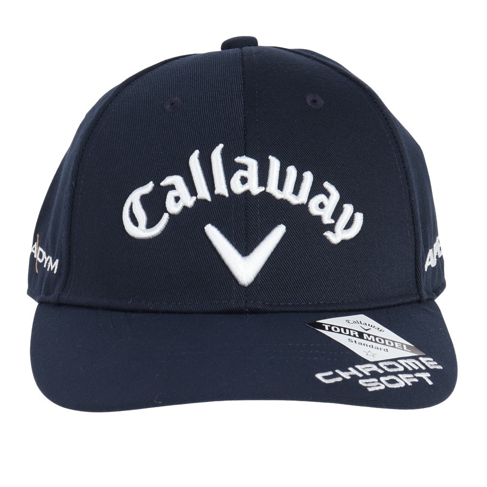 キャロウェイ（CALLAWAY）（レディース）ゴルフ 吸汗 速乾 軽量 TOUR TW キャップ JM C23990200-1120
