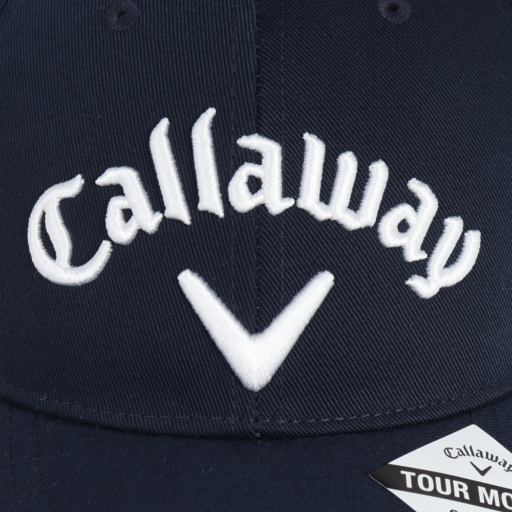 キャロウェイ（CALLAWAY）（レディース）ゴルフ 吸汗 速乾 軽量 TOUR TW キャップ JM C23990200-1120