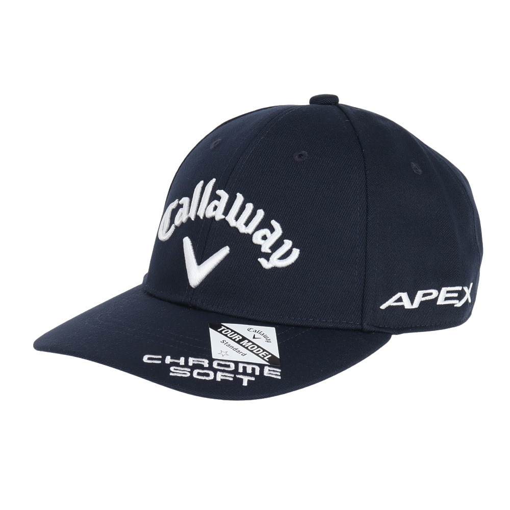 キャロウェイ（CALLAWAY）（レディース）ゴルフ 吸汗 速乾 軽量 TOUR TW キャップ JM C23990200-1120