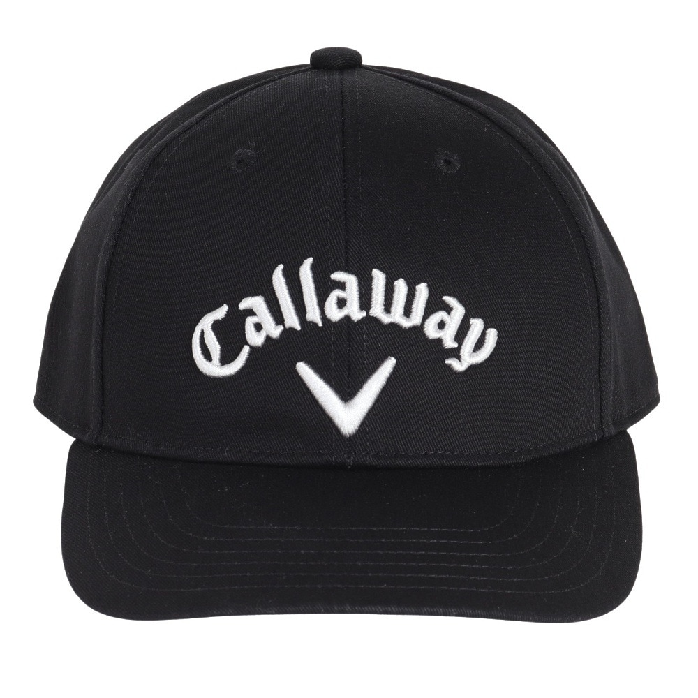 キャロウェイ（CALLAWAY）（レディース）ゴルフ 吸汗 速乾 ベーシックキャップ JM C23990202-1010