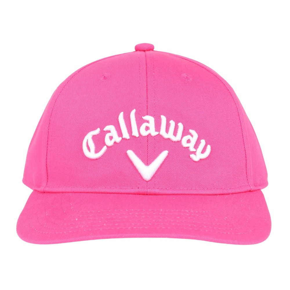 キャロウェイ（CALLAWAY）（レディース）ゴルフ 吸汗 速乾 ベーシックキャップ JM C23990202-1091