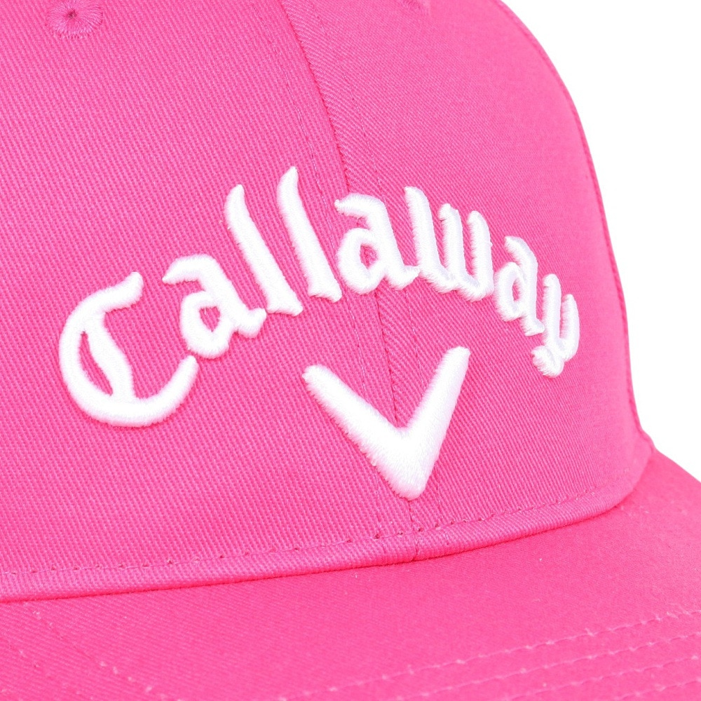 キャロウェイ（CALLAWAY）（レディース）ゴルフ 吸汗 速乾 ベーシックキャップ JM C23990202-1091
