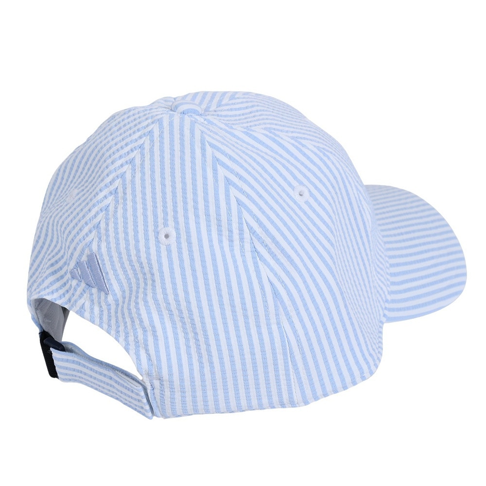 アディダス（adidas）（レディース）ゴルフ 吸汗 シアサッカー ストライプキャップ MGR62-HT5770
