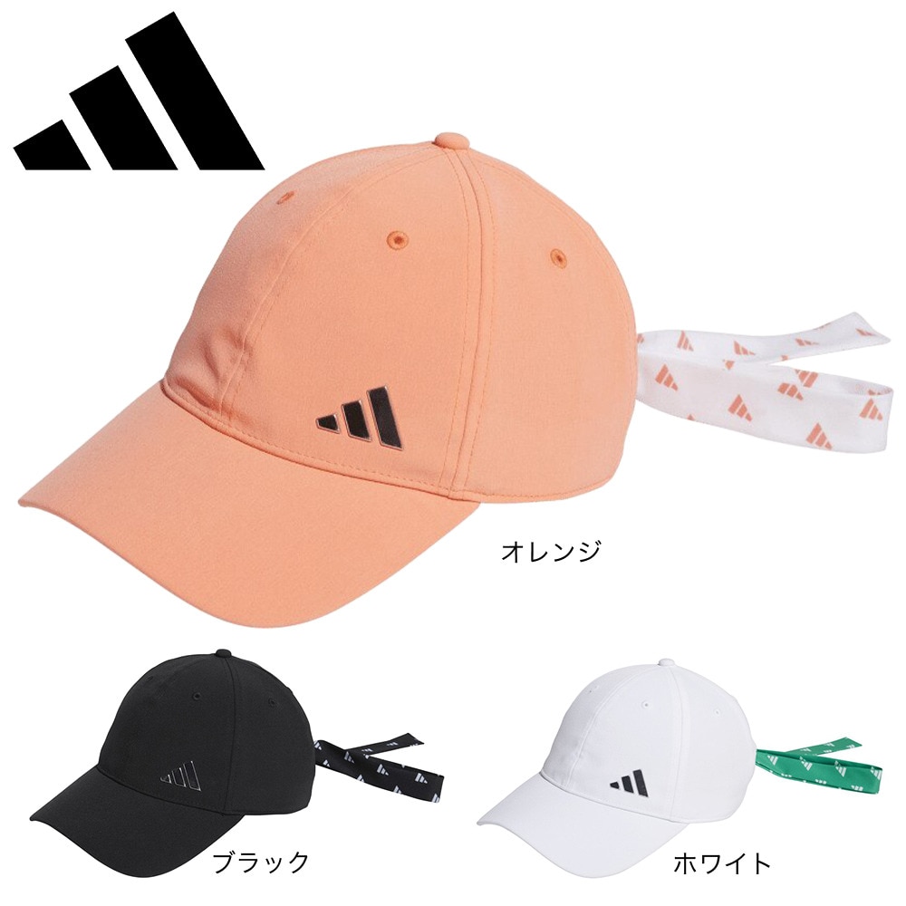 アディダス（adidas）（レディース）ゴルフ 吸湿 モノグラム リボンキャップ MGR66-HT5759