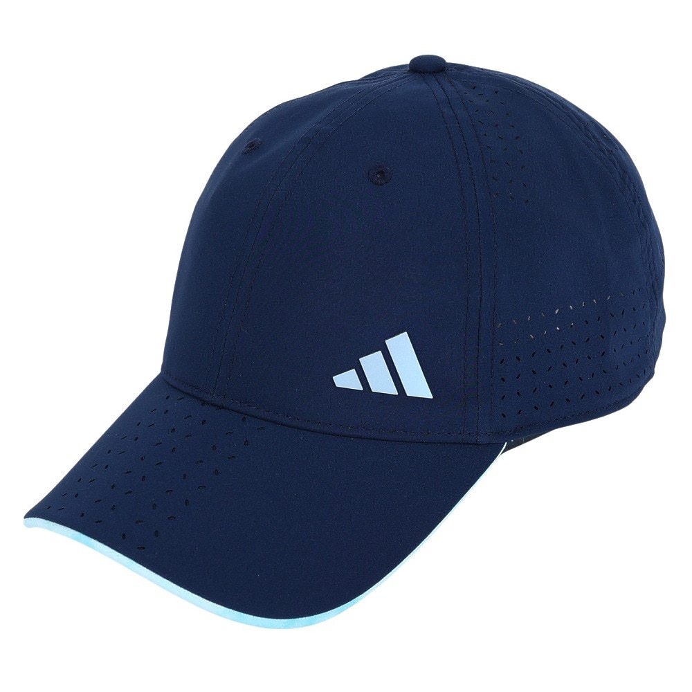 ａｄｉｄａｓ（並） パンチング ホログラムロゴ キャップ MGR68-HT5766 NV Ｆ 48 衣料小物 帽子キャップの大画像