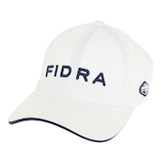 フィドラ（FIDRA）（レディース）ゴルフ 吸汗 速乾 接触冷感 ピンメッシュキャップ FD5PWA10 WHT