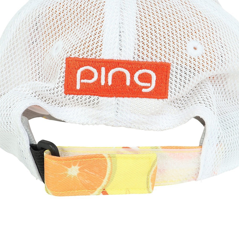 ピン（PING）（レディース）ゴルフ フレッシュフルーツキャップ オレンジ HW-A2307 FフルーツCAP OR 36810