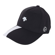 デサントゴルフ（DESCENTEGOLF）（レディース）ゴルフ サンスクリーンキャップ 帽子 DGCVJC05 BK00