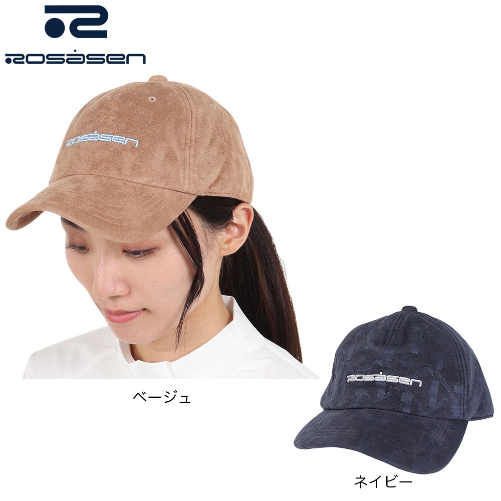 ROSASEN（レディース）ゴルフ モノグラム エンボスパターン スウェートキャップ 046-59961-052
