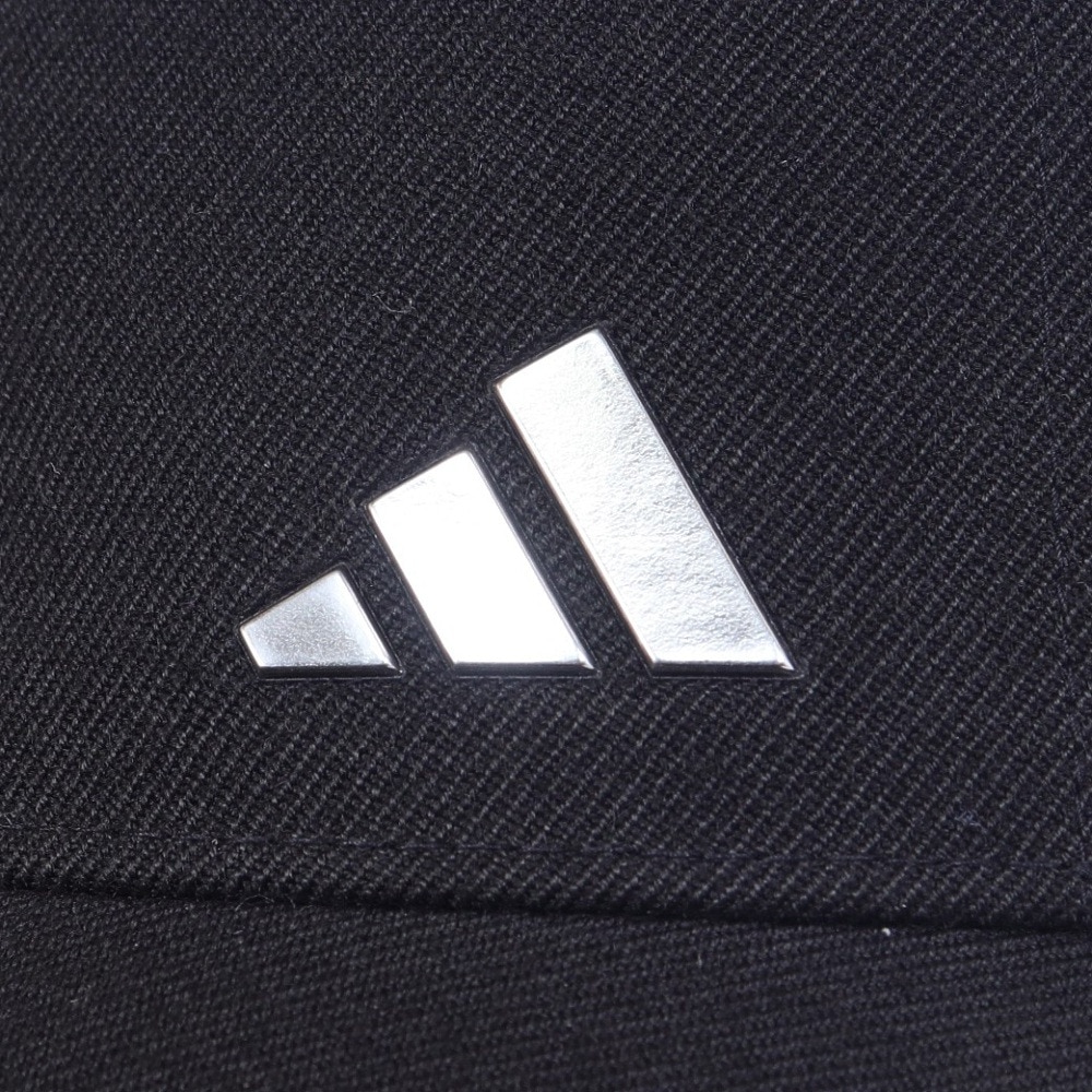 アディダス（adidas）（レディース）ゴルフ 吸湿 メタルロゴ リボンキャップ MMS56-IA9621BK