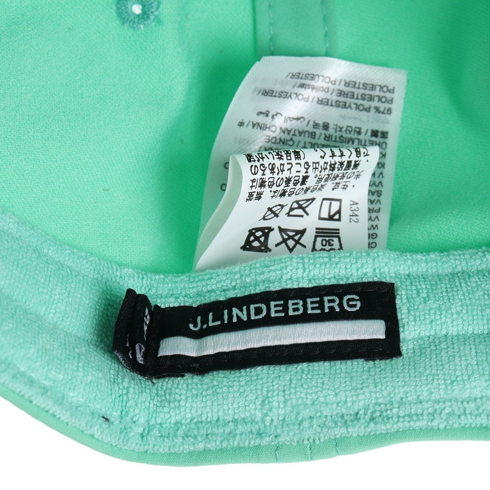 J.LINDEBERG（レディース）ゴルフ 3D刺繍キャップ 073-59860-022