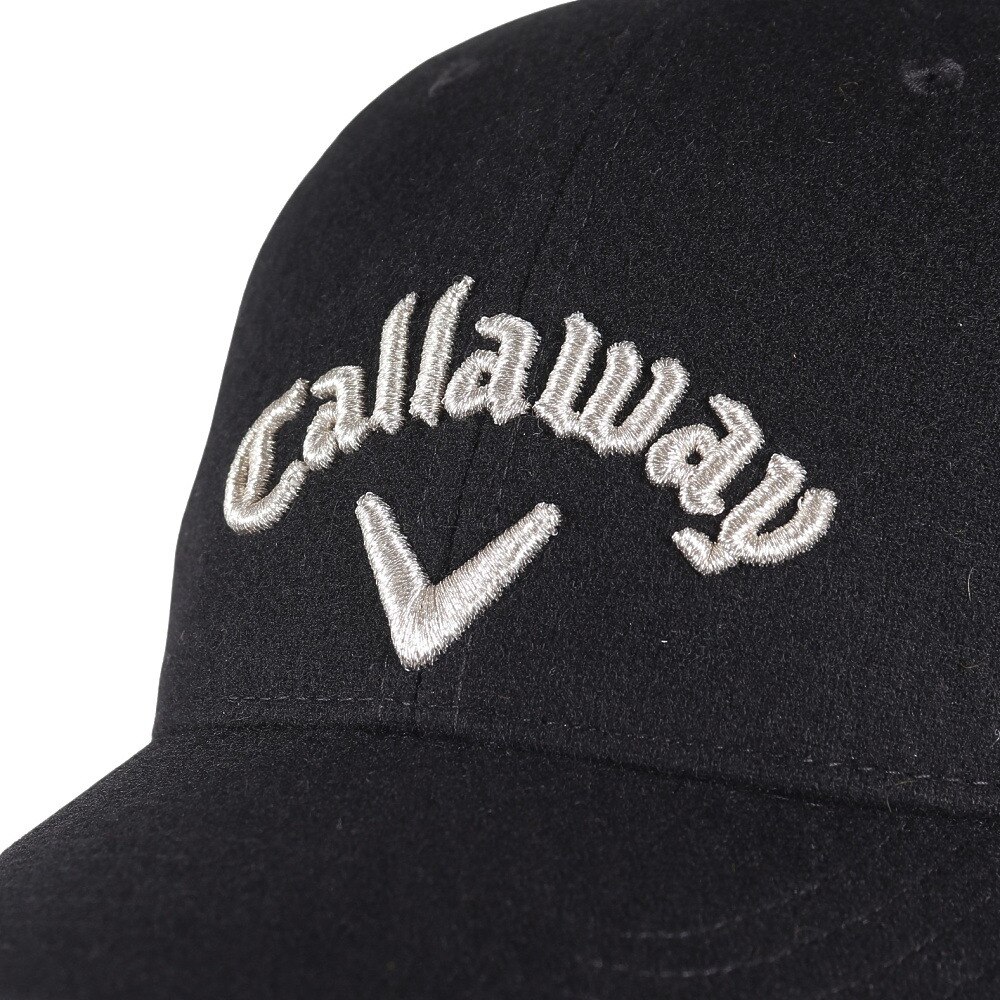 キャロウェイ（CALLAWAY）（レディース）ゴルフ 吸汗速乾 フランネルキャップ C23291205-1010