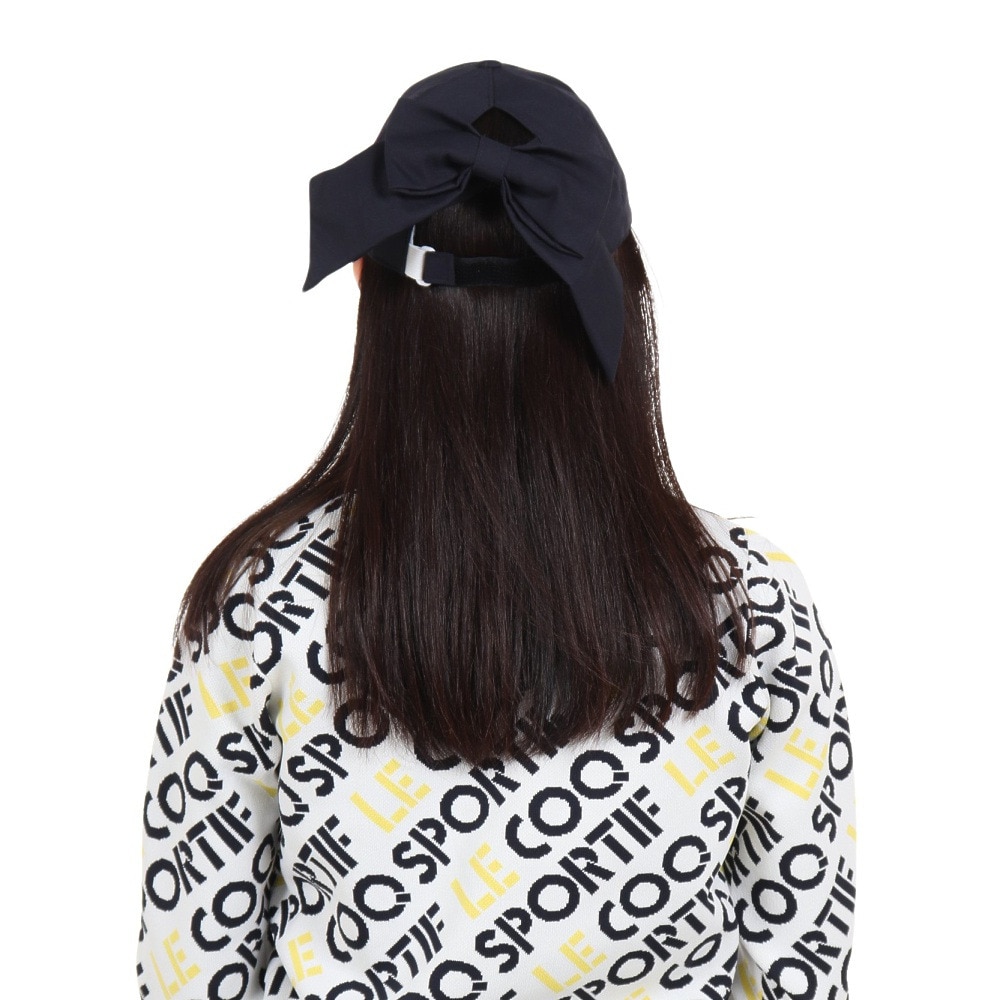 ルコックスポルティフ（lecoqsportif）（レディース）ゴルフ 帽子 ポニーテールキャップ QGCWJC00W NV00