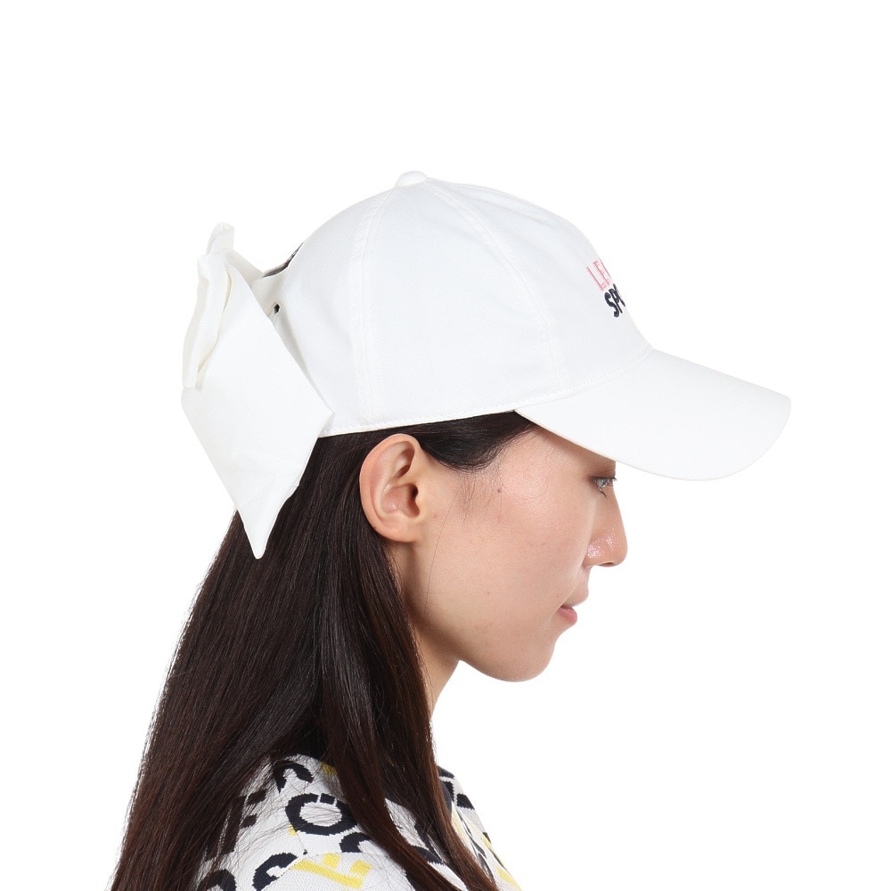 ルコックスポルティフ（lecoqsportif）（レディース）ゴルフ 帽子 ポニーテールキャップ QGCWJC00W WH00