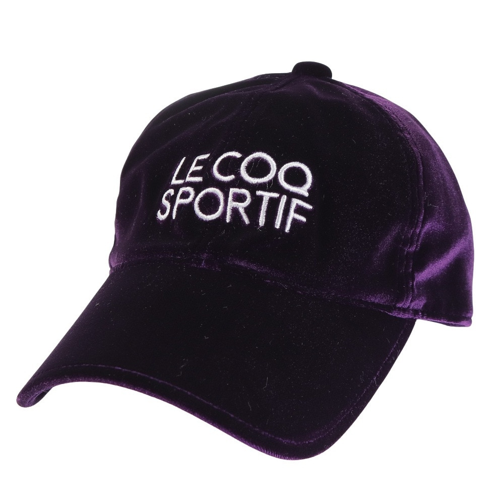 ルコックスポルティフ（lecoqsportif）（レディース）ゴルフ イヤーウォーマー付き2WAYキャップ QGCWJC06W PP00