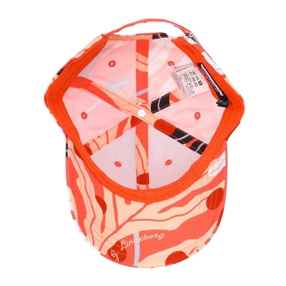 J.LINDEBERG（レディース）Asta Print キャップ 073-51261-037