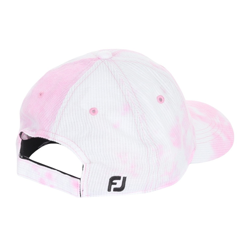 フットジョイ（FOOT JOY）（レディース）ゴルフ シアサッカータイダイプリントキャップ FH24ATDC-5P