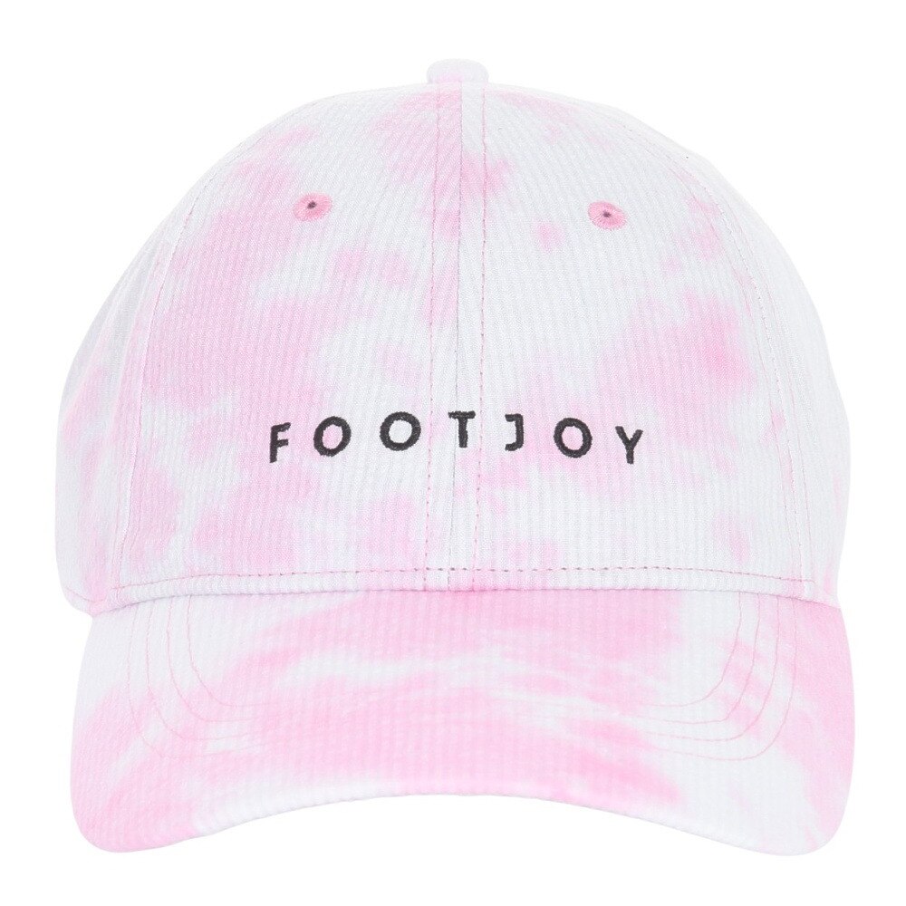 フットジョイ（FOOT JOY）（レディース）ゴルフ シアサッカータイダイプリントキャップ FH24ATDC-5P
