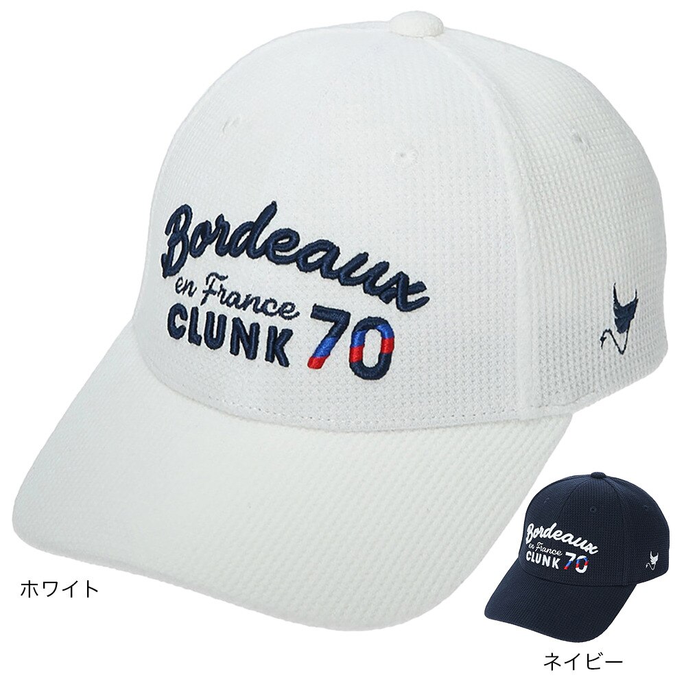 クランク（CLUNK）（レディース）ゴルフ 吸水速乾 接触冷感 サーマルキャップ CL5RWA16 NVY