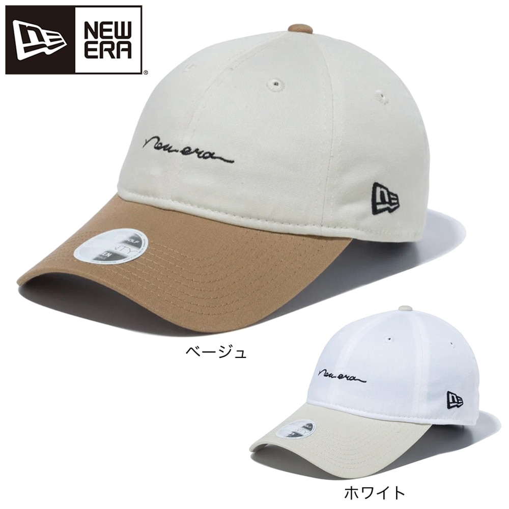 ニューエラ（NEW ERA）（レディース）ゴルフ キャップ 9TWENTY ロングバイザー Handwritten Logo 14109124