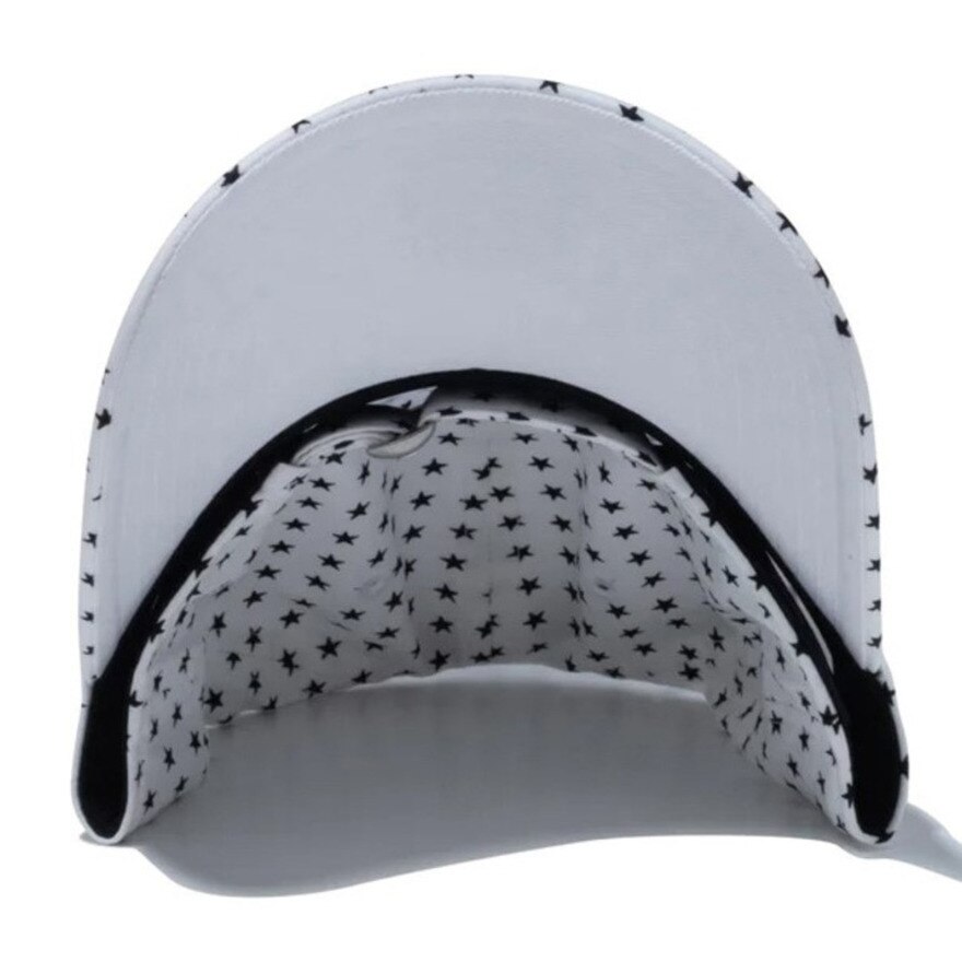 ニューエラ（NEW ERA）（レディース）ゴルフ 抗菌 9TWENTY ロングバイザー Star Pattern ホワイト キャップ 14109122