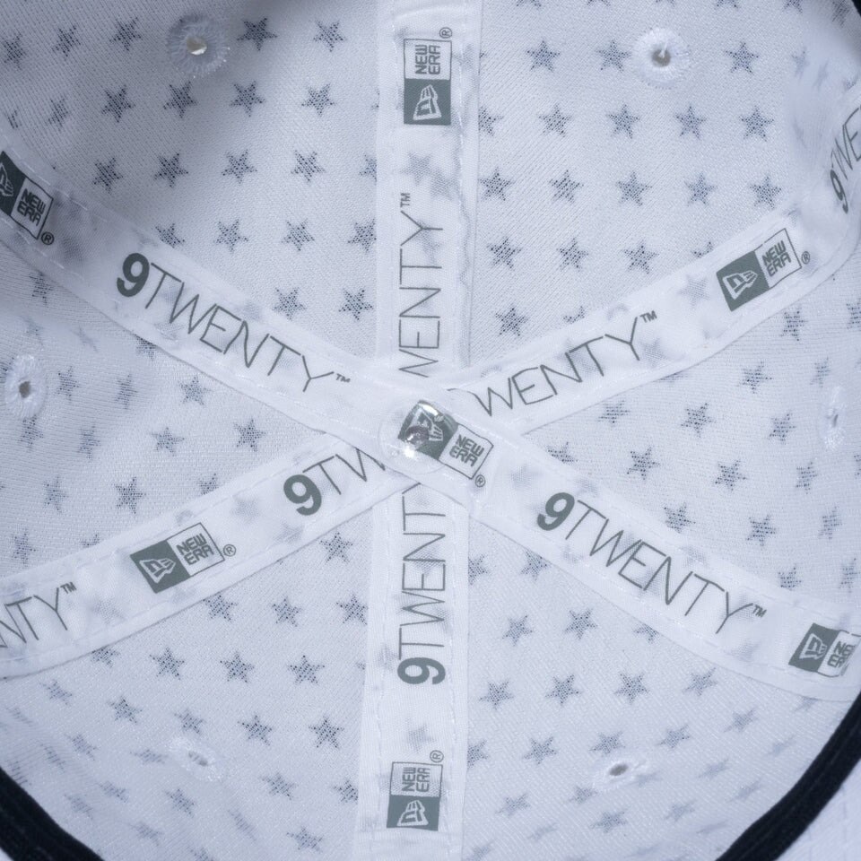 ニューエラ（NEW ERA）（レディース）ゴルフ 抗菌 9TWENTY ロングバイザー Star Pattern ホワイト キャップ 14109122