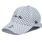 (レディース)ゴルフ 抗菌 9TWENTY ロングバイザー Star Pattern ホワイト キャップ 14109122