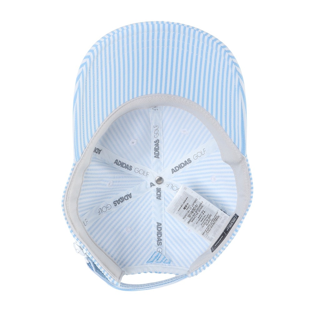 アディダス（adidas）（レディース）ゴルフ シアサッカー キャップ IKK37-IK7429LBL