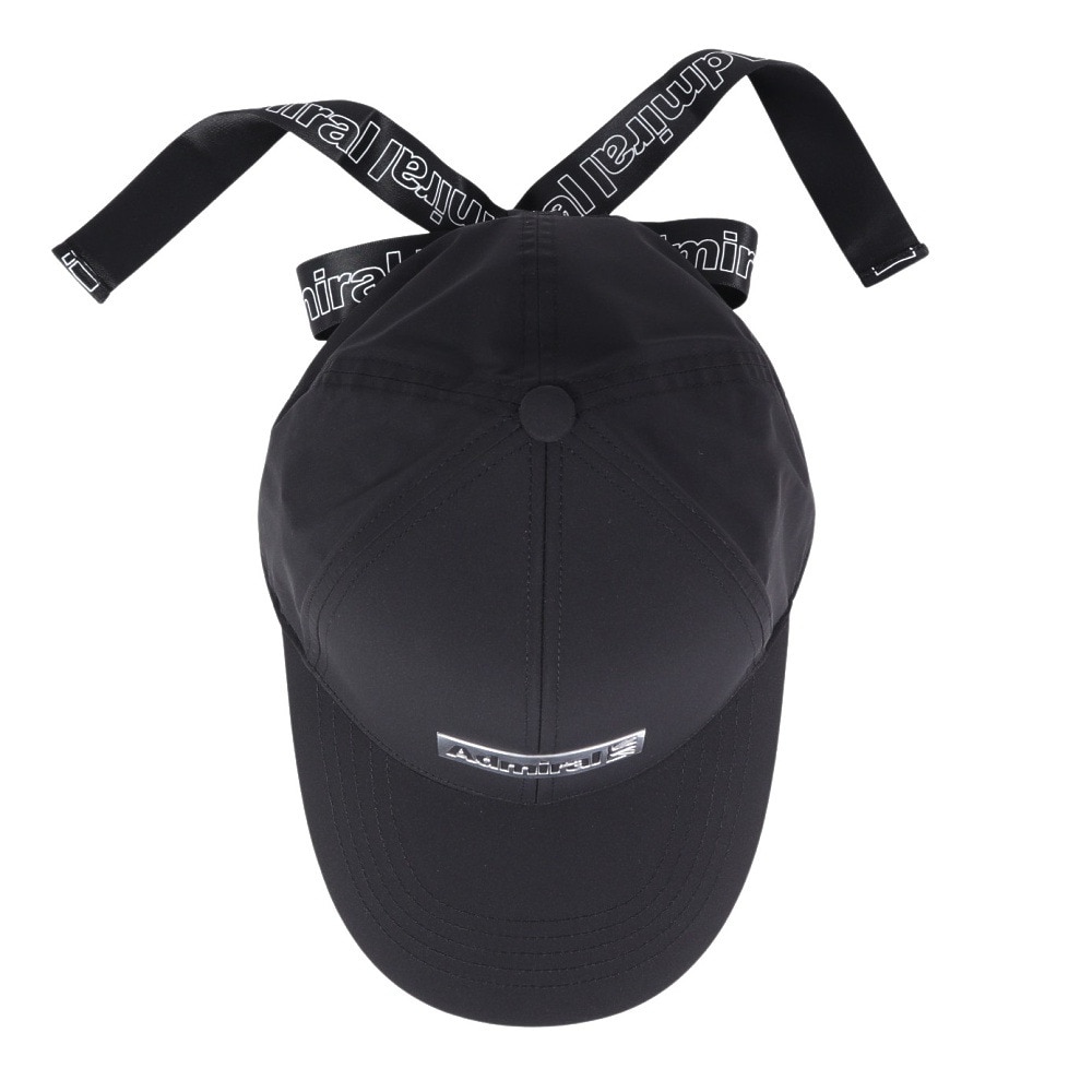 アドミラル ゴルフ（Admiral GOLF）（レディース）ゴルフ リボンロングバイザー キャップ ADMB4A04-BLK