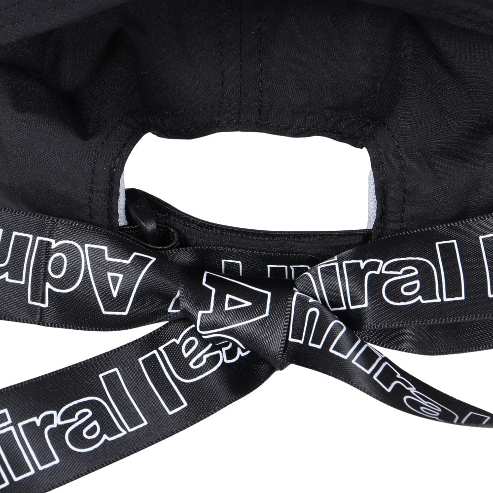アドミラル ゴルフ（Admiral GOLF）（レディース）ゴルフ リボンロングバイザー キャップ ADMB4A04-BLK