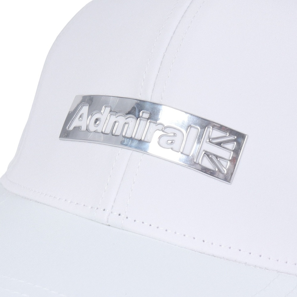 アドミラル ゴルフ（Admiral GOLF）（レディース）ゴルフ リボンロングバイザー キャップ ADMB4A04-WHT