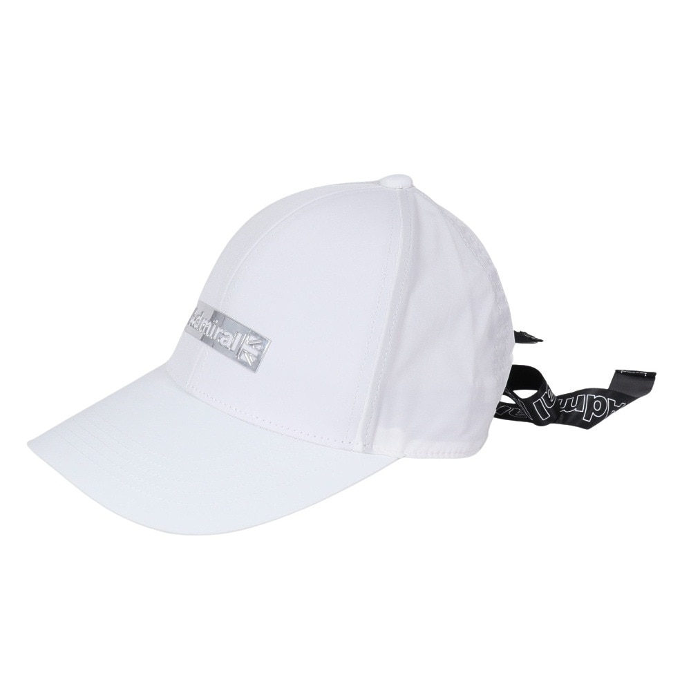 アドミラル ゴルフ リボンロングバイザー キャップ ADMB4A04-WHT ＦＦ 10 衣料小物 帽子キャップ