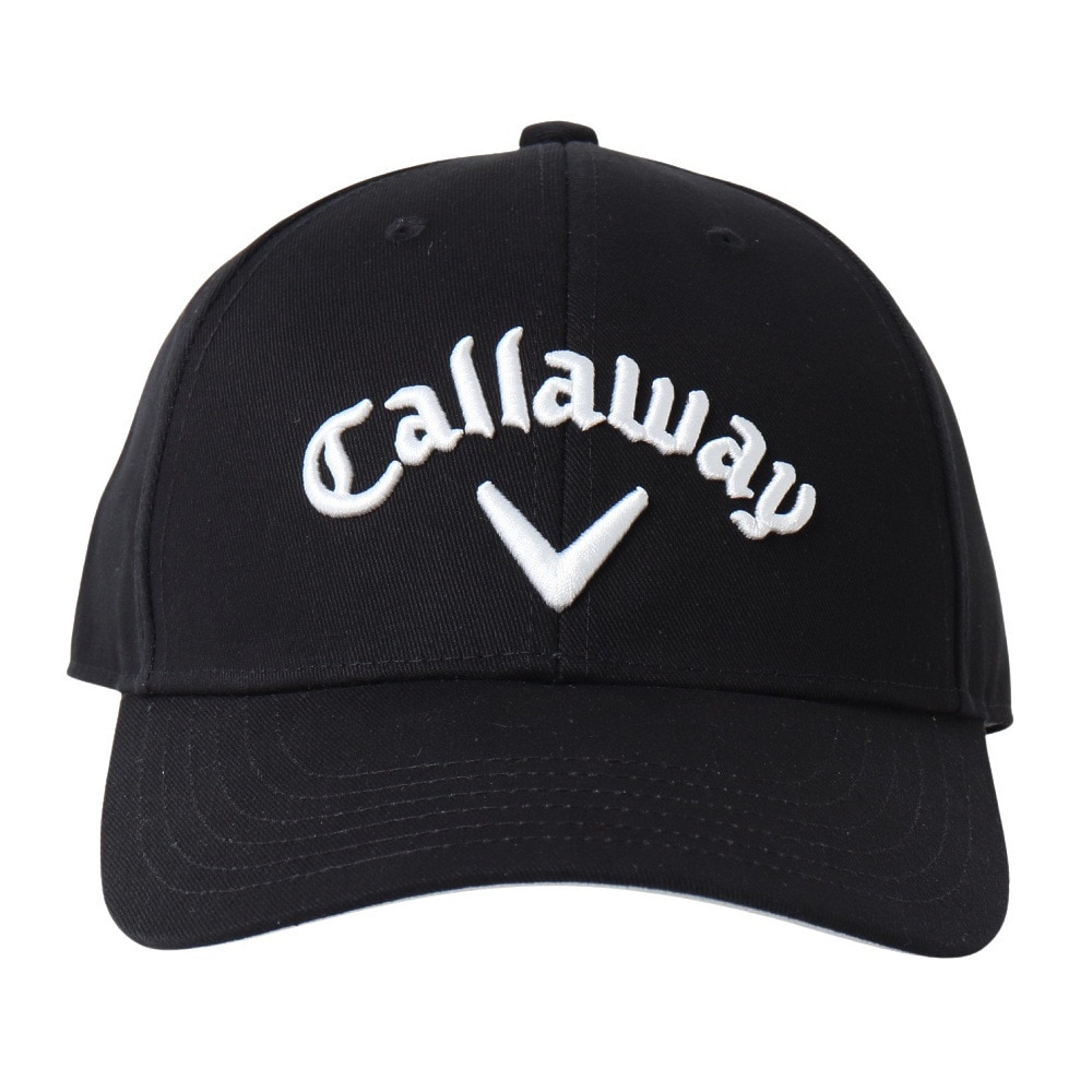 キャロウェイ（CALLAWAY）（レディース）ゴルフ 吸汗速乾 ベーシックキャップ 24 JM C24990202-1010