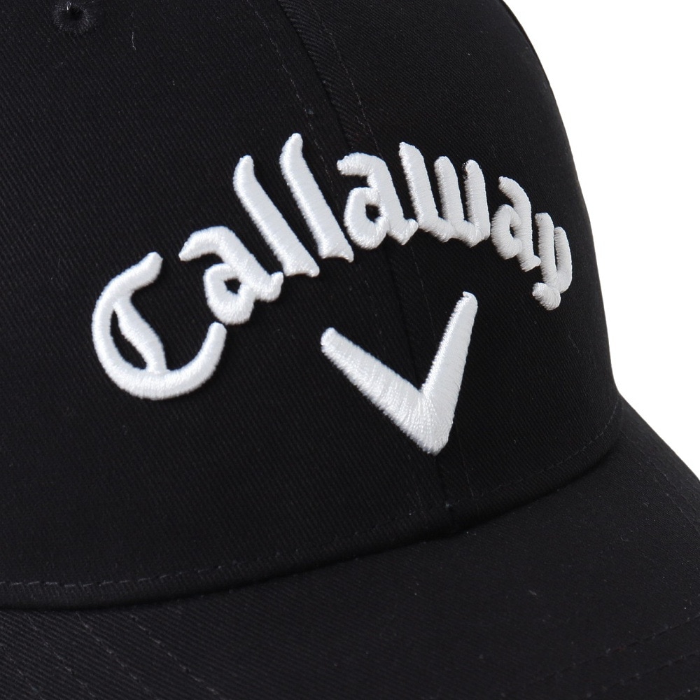 キャロウェイ（CALLAWAY）（レディース）ゴルフ 吸汗速乾 ベーシックキャップ 24 JM C24990202-1010