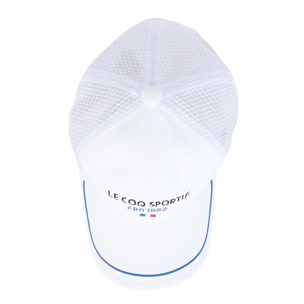 ルコックスポルティフ（lecoqsportif）（レディース）ゴルフ シーズンモチーフメッシュキャップ QGCXJC09 WH00