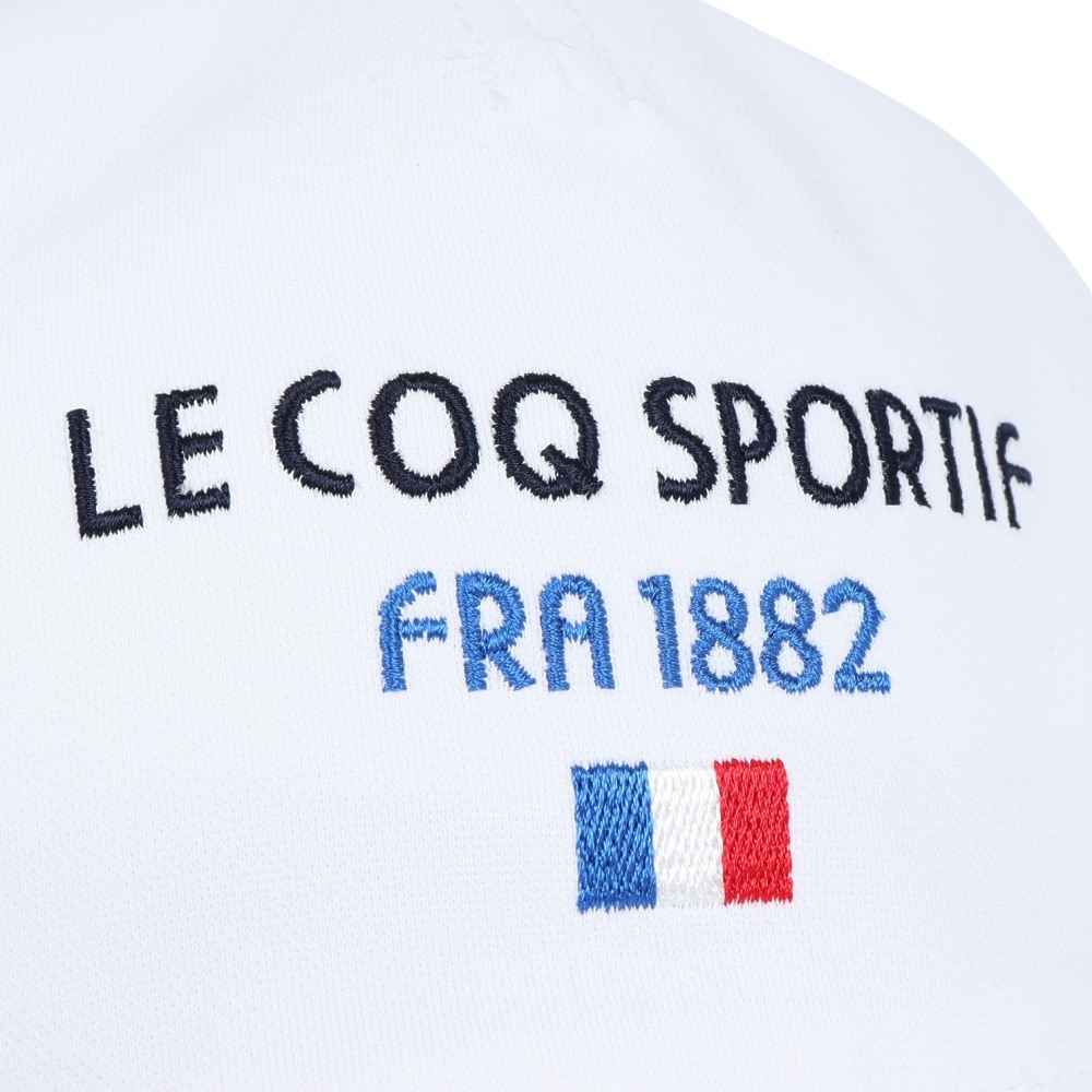 ルコックスポルティフ（lecoqsportif）（レディース）ゴルフ シーズンモチーフメッシュキャップ QGCXJC09 WH00